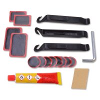 Satteltasche mit Fahrrad Flickzeug Reparatur Repair Set...