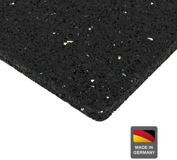 Unterlegmatte Bodenschutzmatte für Fitnessgeräte Bodenmatte 6mm 125x80 cm