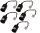 5x Bauarbeiterlampe Baustellen-Fassung Aufhänger Umzugslampe E27 15cm
