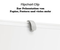 Flipchart trocken abwischbar Whiteboard magnetisch 70x100cm verstellbar