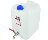 Kanister Wasserkanister 10l mit Auslaufhahn und Schlauchanschluss für LKW Camping Outdoor