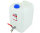 Kanister Wasserkanister 10l mit Auslaufhahn und Schlauchanschluss für LKW Camping Outdoor