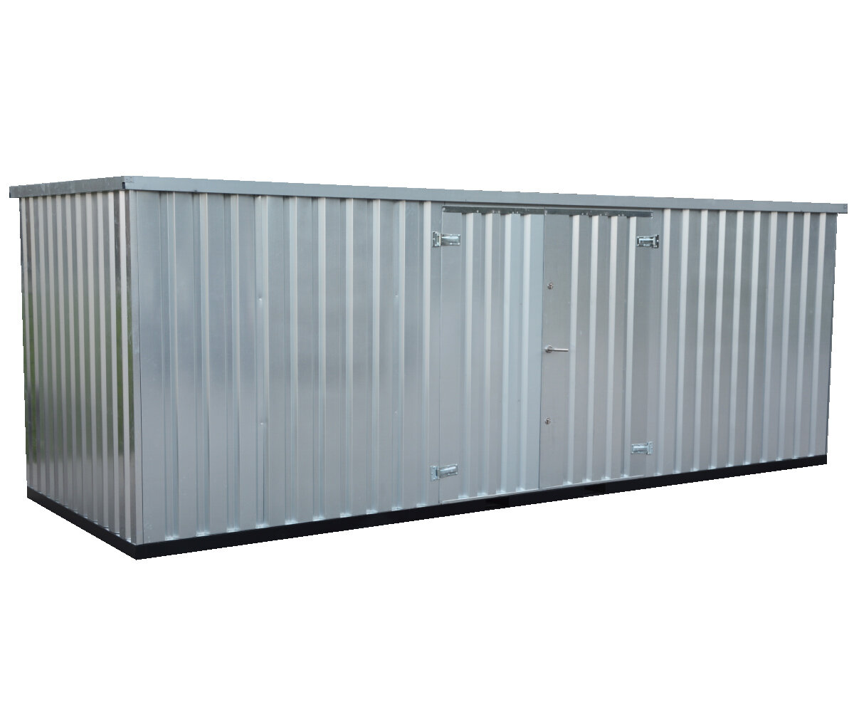 4m Container Doppeltür Materialcontainer Schnellbaucontainer Sicherheitsschloss