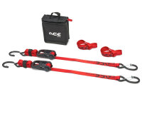 Motorrad Zurrgurt mit Ratsche Spanngurt Set 750daN inkl....
