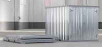 2m Lagercontainer mit Doppeltür &...
