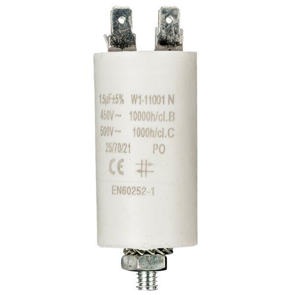 Kondensator 1,5 µF ±5% / 450V W1 AMP Ø 28x55 mm