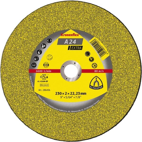 Trennscheiben A24EX gerade 230x3x22,23mm