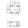 Aluminium Gehäuse Box für Platinen Elektronischen Bauteilen 64 x 58 x 35 mm