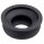 Zwillings HT Nippel schwarz Gummi ø50mm /ø 32/40mm Sanitär