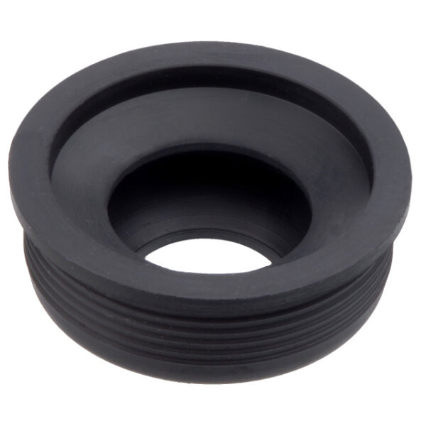Gummi Nippel 2"x1 1/4" schwarz Sanitär Ablauf