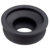 Gummi Nippel 2"x1 1/4" schwarz Sanitär Ablauf