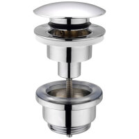 Druckknopf Ablaufventil 11/4" ø66mm Chrom...
