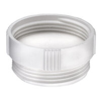 Verschlusskappe mit Dichtung 1 1/2" weiß...