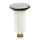 Excenter Ventilstopfen ø35 mm Chrom weiß Stahl Waschbecken Sanitär