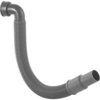 Anschlussrohr flexibel anthrazit 11/2"IG...