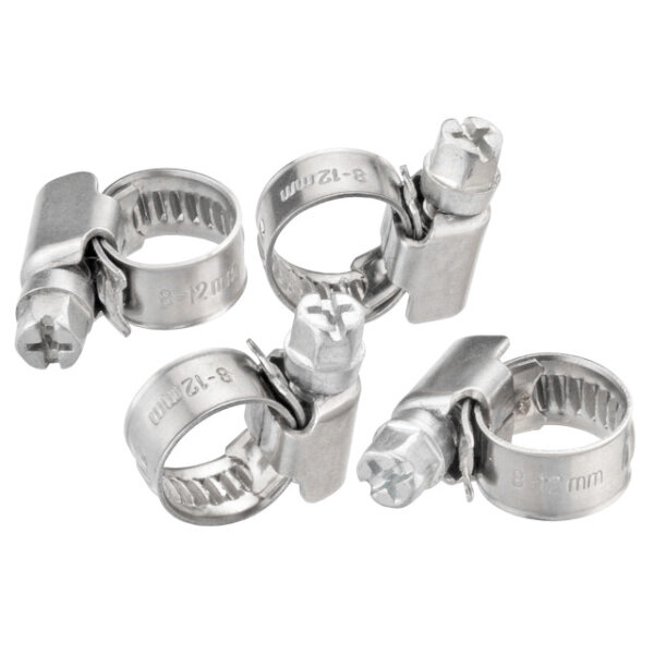 2x Schlauch Schellen 3/4" 16-25mm Edelstahl rostfrei Sanitär