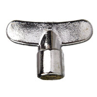 Steckschlüssel matt chrom Vierkant 6,5mm Wasserhahn...