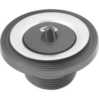Waschbecken Ventil anthrazit 11/4"AG ø60mm...
