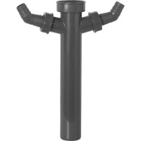 Verstellrohr Kunststoff Siphon anthrazit 11/2"IG...