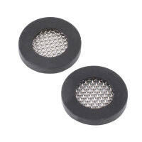 2x Dichtung mit Schmutzfangsieb schwarz Set...
