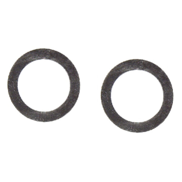 2x Gummidichtung Set schwarz ø24mm ø12mm 2mm Sanitär