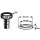 2x Gummidichtung schwarz ø22mm ø14mm 2mm Sanitär