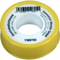 5x Gewindedichtband Dichtband PTFE 12mmx12m DIN-DVGW