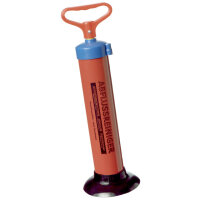 Ausguss Abfluss Reiniger mit Saugpumpe rot ø115mm...