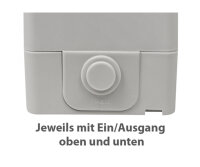 Feuchtraum Wechselschalter Kippschalter IP44 Aufputz 250V...