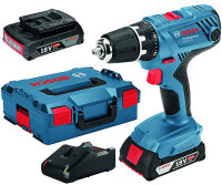 Bosch Professional Akku Bohrschrauber GSR 18V-21 inkl. 2x...