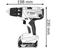 Bosch Professional Akku Bohrschrauber GSR 18V-21 inkl. 2x...