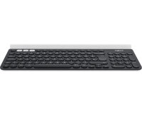 Logitech Multi-Device K780 kabellose Tastatur Bluetooth mit integrierter Halterung