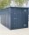 3m Lagercontainer Anthrazit RAL 7021 mit Einflügeltür & Doppelverriegelung voll verzinkt 2,95x2,14x2,09