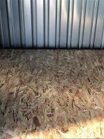 2m Lagercontainer Anthrazit RAL 7021 mit Einflügeltür & Doppelverriegelung voll verzinkt 2,14x2,02x2,09