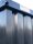2m Lagercontainer Anthrazit RAL 7021 mit Einflügeltür & Doppelverriegelung voll verzinkt 2,14x2,02x2,09