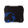 Gaming Mauspad Mousepad für Gamer 285x244mm Schwarz