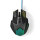 PC LED Gaming Maus Mouse mit sieben Tasten DPI 800 1200 1600 2400