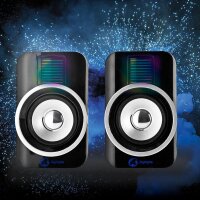 PC Gaming Lautsprecher Boxen Musikboxen Plug-and-play 30W