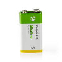 1x Alkaline Blockbatterie Batterie 9V Block 6LR61 Ultra...
