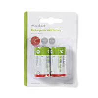 2x Wiederaufladbare Batterie Ni-MH-Akku C 4000mAh 1.2V HR14