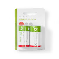 2x Wiederaufladbare Batterie Ni-MH-Akku D 4000mAh 1.2V HR20