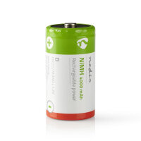 2x Wiederaufladbare Batterie Ni-MH-Akku D 4000mAh 1.2V HR20