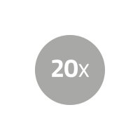 20x Alkaline Batterie AA LR6 1.5V Batteriebox Ultra Power