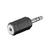 Audioadapter Adapter AUX Klinke 3,5mm auf 2,5mm