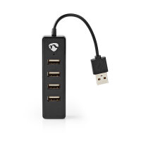 USB Hub für PC Laptop Notebook Adapter auf 4x USB 2.0