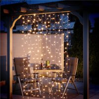 300er LED-Lichtervorhang Goobay warm-weiß...