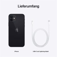 Apple iphone 12 schwarz 64 GB 6,1" Retina XDR Display 5G LTE
