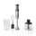 Stabmixer 4-in-1 Mixerset Aluminium schwarz 800W
