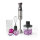 Stabmixer 4-in-1 Mixerset Aluminium schwarz 800W