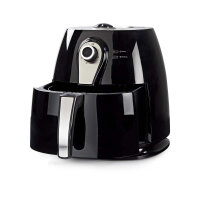 Heißluft Friteuse Fritteuse 3L 80-200°C 1400W Kunststoff schwarz